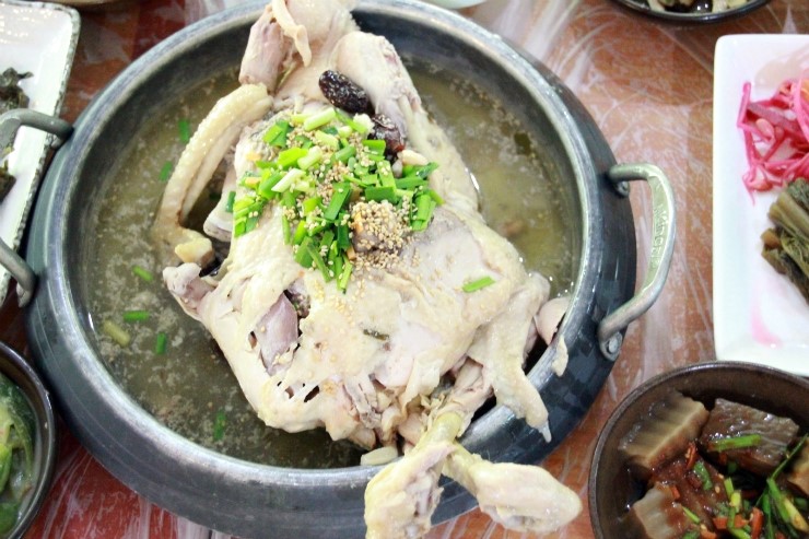  순천 청소골 계곡 산수정 가든 닭구이 편해 !! 