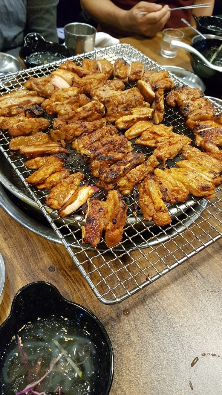  청라 커널웨이 맛집 '논닭숯불갈비'~ 추천~^^