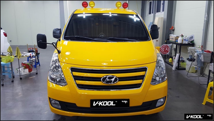  대전브이쿨 태권도장 스타렉스차량 V-KOOL PDI시공 대전카맥스