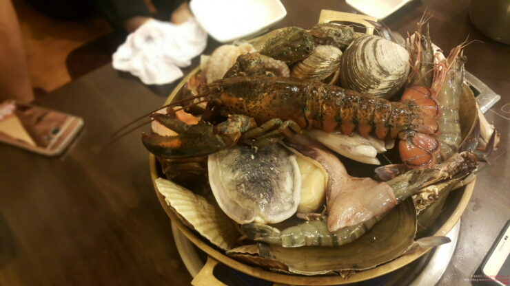  동탄 군포해물탕 랍스타,키조개 해물탕