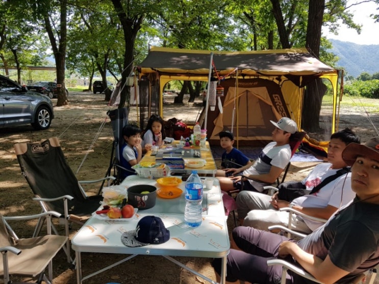  가평푸름유원지 캠핑장 2박3일~ 꺽지낚시까지 여유롭다~
