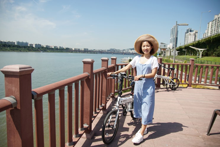  한강 자전거 대여 어플 라이클, 신나는 한강 라이딩 >_<