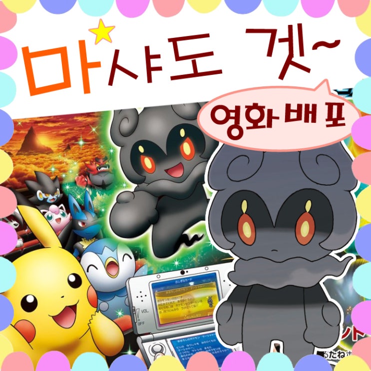  포켓몬스터 썬문 마샤도 배포 너로 정했다