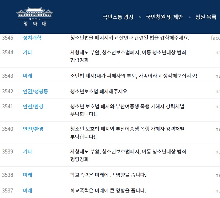  부산 여중생 폭행사건, CCTV공개로 엄벌을 촉구하는 여론이 높아진 상황이다