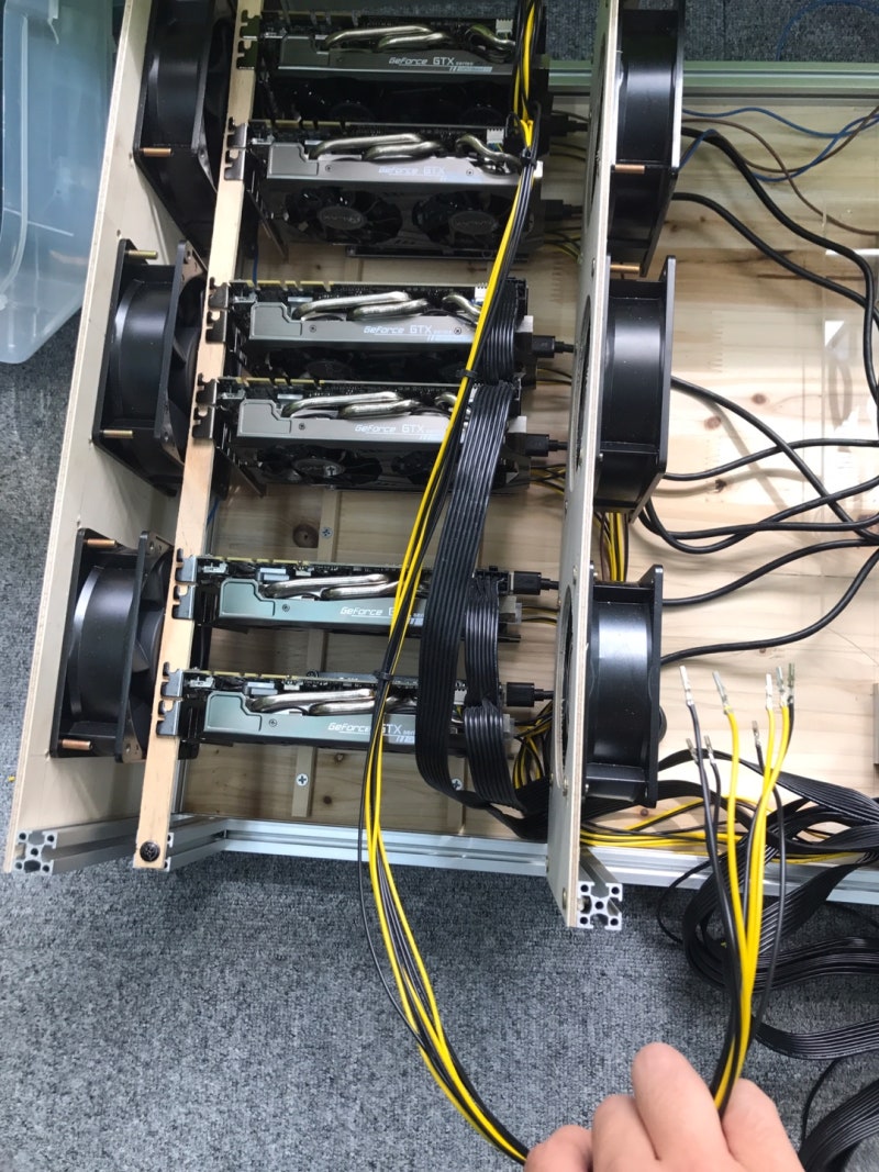 제트캐쉬 1070 채굴기 폐쇄형 케이스 제작 - 케이블 작업 (하네스) : 네이버 블로그