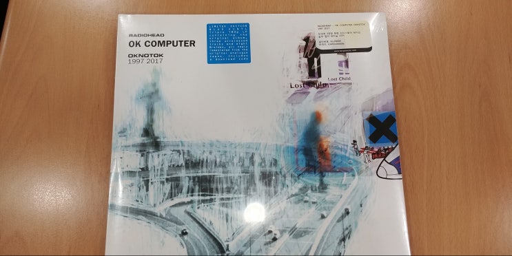 라디오헤드 OK Computer  3LP 블루바이닐 구했다!