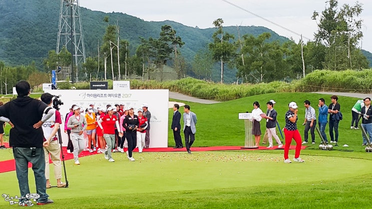  KLPGA 하이원 CC 갤러리 후기, 기요미 이보미 프로의 멋진 드라이브샷