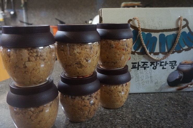 자운두부마을 청국장.파주 장단콩생청국장 집으로 배달 ^^
