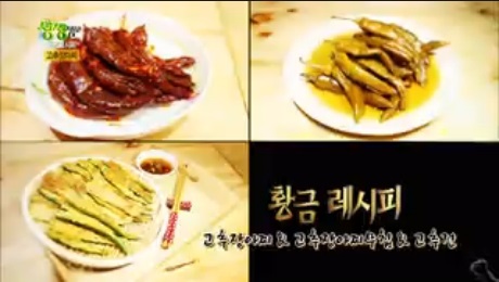  [황금레시피] 고추장아찌 (2TV 저녁 생생정보)