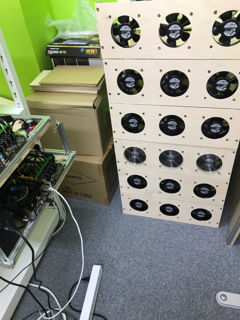 제트캐쉬 1070 채굴기 밀폐형 케이스 제작 - 완성 : 네이버 블로그