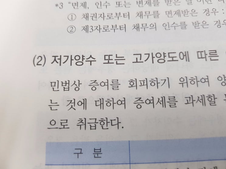  증여세 이익의 증여로 보는 예시적 규정(2)
