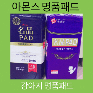 강아지패드 로 추천하고 싶은 amons 아몬스 명품패드 -!