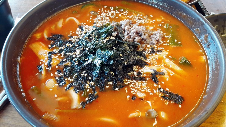 장칼국수를 처음 먹어봄 장칼국수를 처음 먹어봄