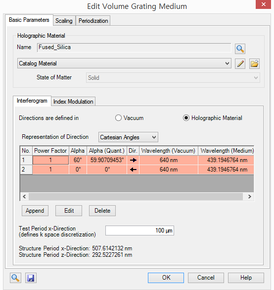 VirtualLab을 이용한 Volume Bragg Grating 분석 : 네이버 블로그