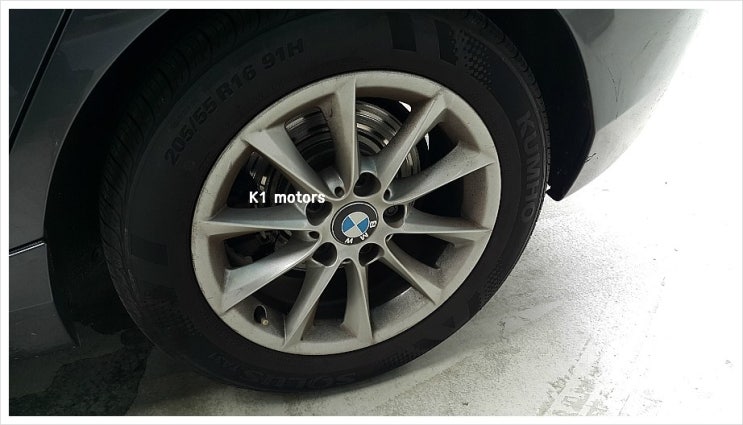  BMW정비센터 K1모터스 118D 브레이크 소음 수리편