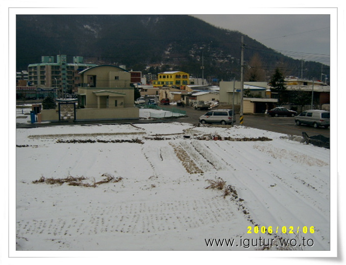  2006/02/08 삼천포에도 눈이 왔어요~