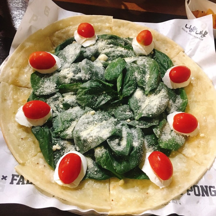  구월동 니뽕내뽕 시금치피자 짱맛!