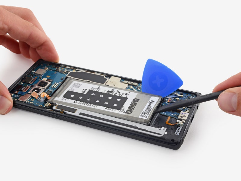 갤럭시노트8 분해 사진 및 노트7과 비교 분석 수리 점수는 4 10점 Ifixit 네이버 블로그