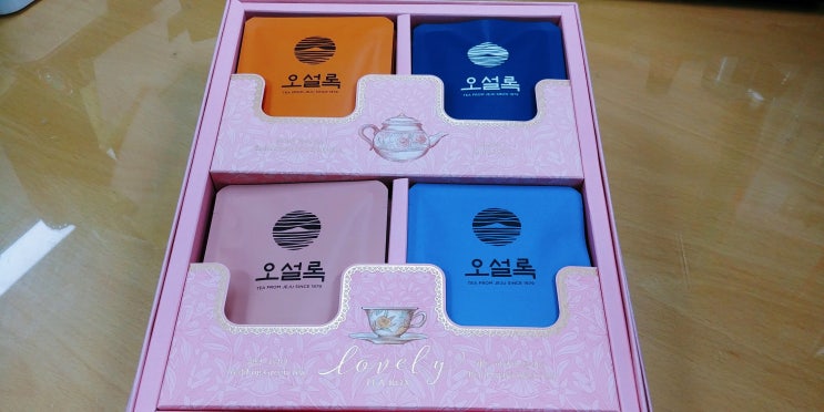  오설록 러블리 티박스