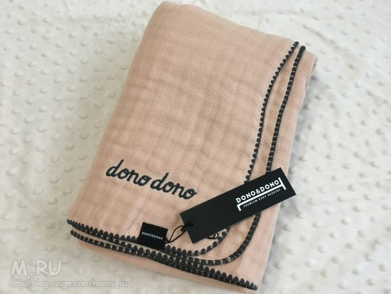 [육아템] 아기블랭킷 도노도노 4중머슬린블랭킷 (인디핑크)