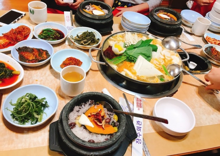 [전농동 맛집] 영양돌솥밥과 맛있는 찬이 제공되는 장수회관