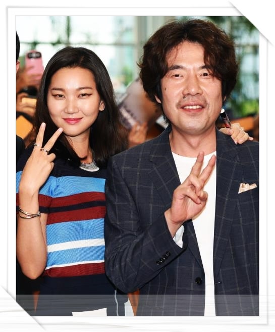 대두 연예인 : 오달수 하정우 머리크기