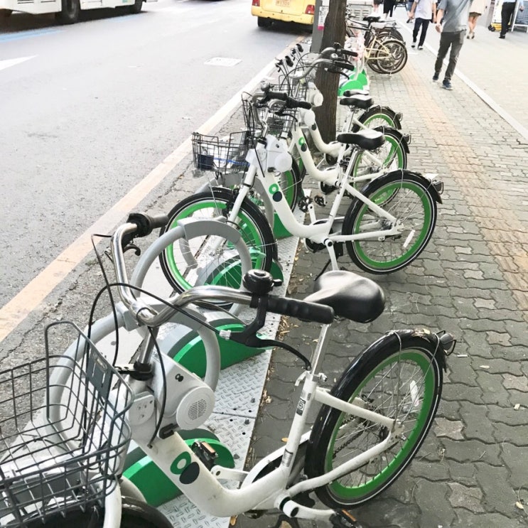 서울시 자전거 대여소 - 따릉이 이용방법 및 후기