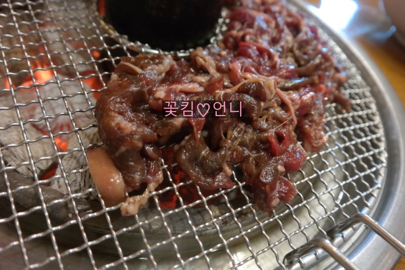 상무지구 모임장소 광양숯불구이 살아있눼