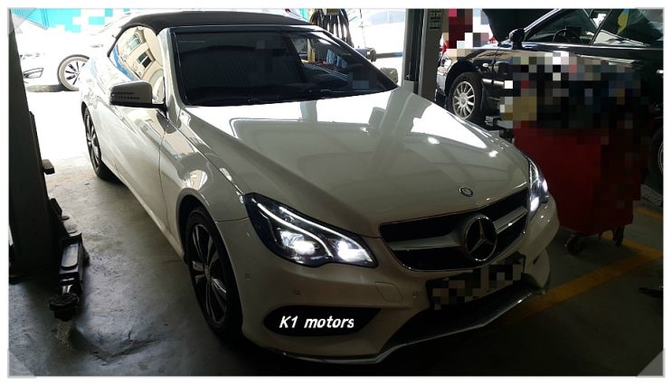  K1모터스 벤츠E200 연료냄새가 실내에서 나는 문제 수리편 