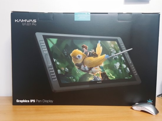  액정타블렛 휴이온 GT-221 pro 구입