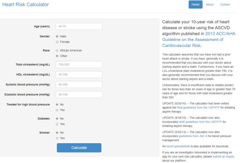 Calculate your 10-year risk of heart disease or stroke using the ASCVD ...