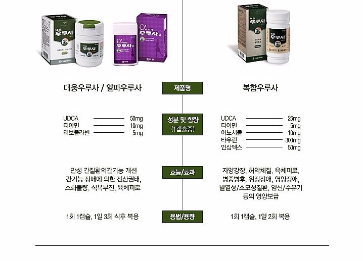 쓸개 담석증 원인 증상 및 치료 약 - 우루사 와의 관계 (+ 씨앤유캡슐) - Bldin