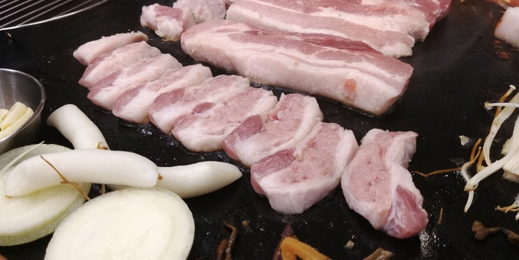 용곡동 돌돌이 생고기 : 영업시간, 일요일 포함 : 천안 가브리살, 삼겹살, 목살 + 점심특선 차돌박이 된장찌개