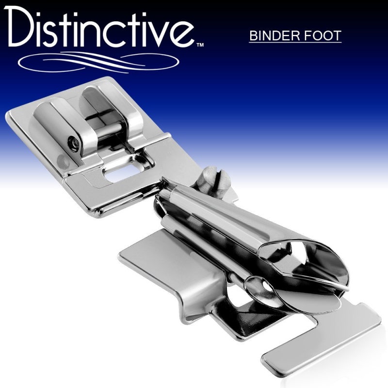 Add detail with the Adjustable Bias Binder Foot 