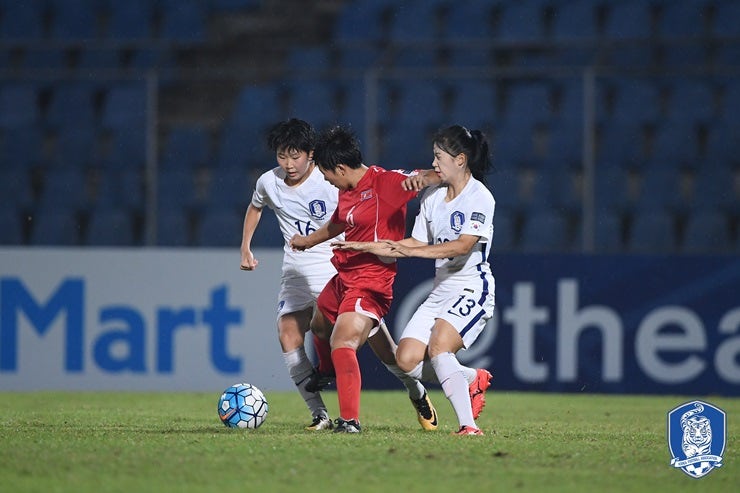 ‘월드컵행’ U-16 여자대표팀, 준우승으로 대회 마무리, 북한에 2-0 패