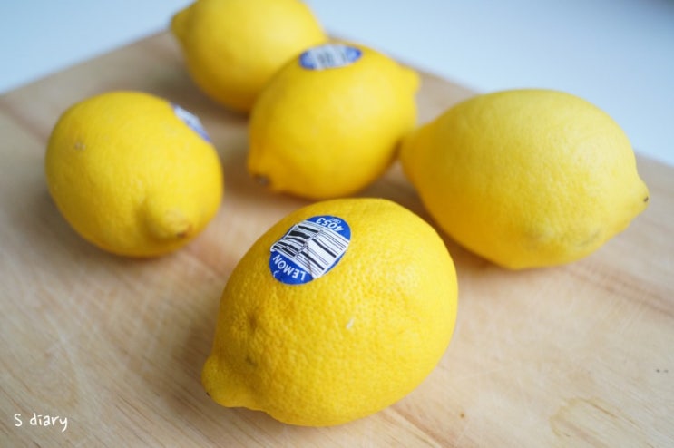 레몬 씻는법 레몬껍질 완벽하게 세척하는 방법