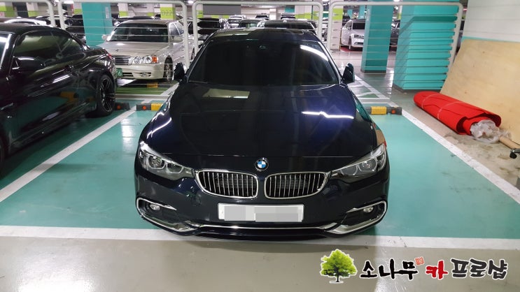  BMW 4시리즈 정품 블랙박스 장착