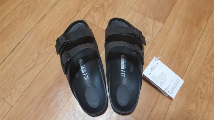  가성비 좋고 편안한 슬리퍼 추천 / 호보켄 넬슨 에바 후기