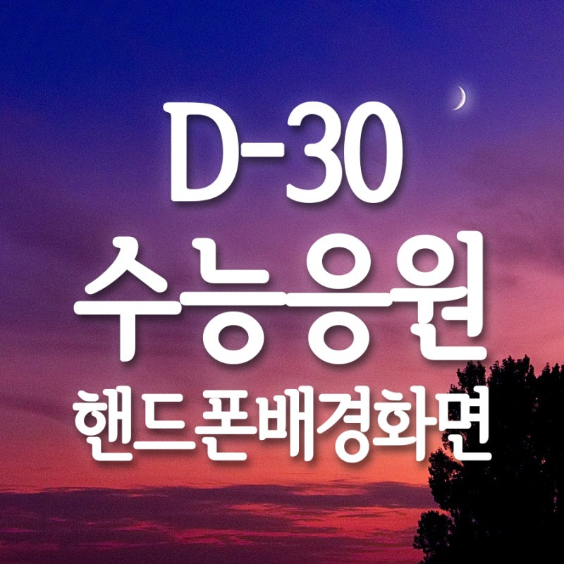 수능응원문구 핸드폰 배경화면 수능 디데이 30 : 네이버 블로그