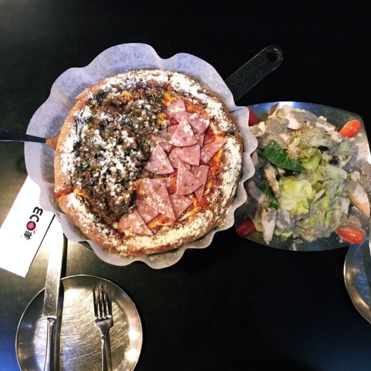  170928 맛집 제임스시카고피자 송도점