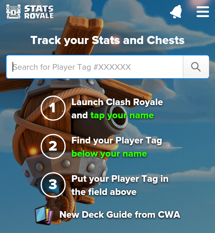  클래시로얄 사이클 상자사이트 / 스탯츠 로얄 statsroyale