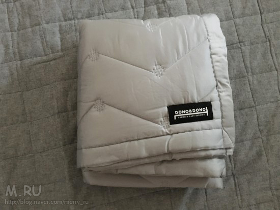 [육아템] 아기이불패드 도노도노 유아패드 (그레이)