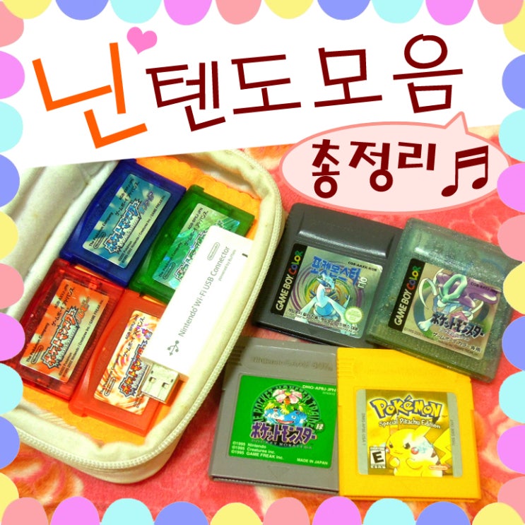  닌텐도 포켓몬스터 게임 토치꺼 총정리