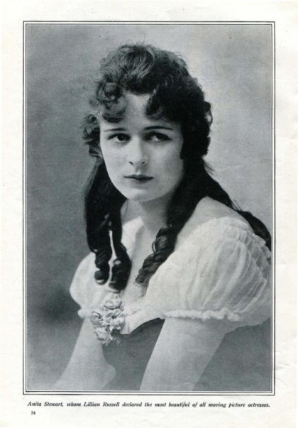 무성영화 스타 'the most beautiful of all moving picture actress' 아니타 스튜어트(Anita  Stewart)[1895~1961] : 네이버 블로그