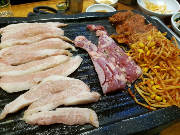 [제주시 사라봉]사라봉오거리 도민맛집, 정육식당 팔복고기상회