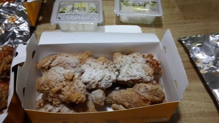  치킨마루 치킨 맛나네여