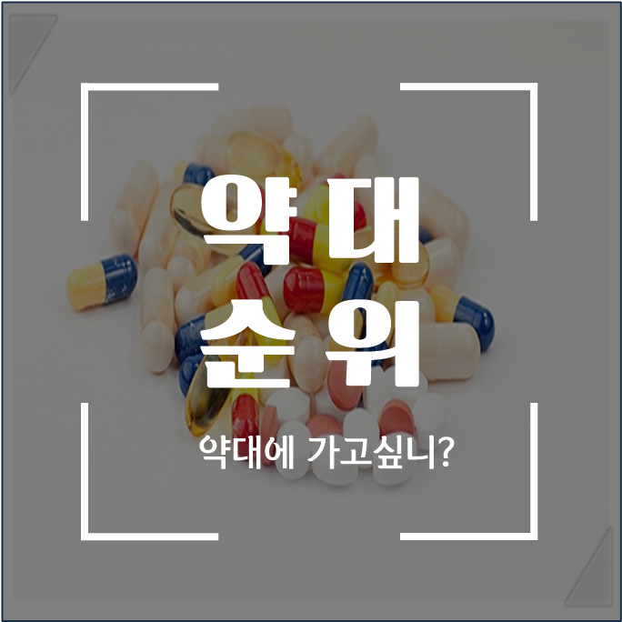 약대 순위 및 약대 정보(개설 대학교) 알아보자 : 네이버 블로그