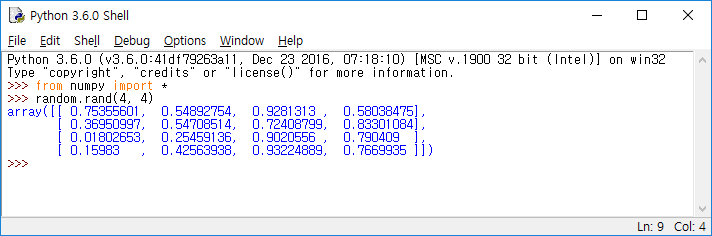 파이썬, NumPy 라이브러리 설치(Install) 및 사용하기 : 네이버 블로그