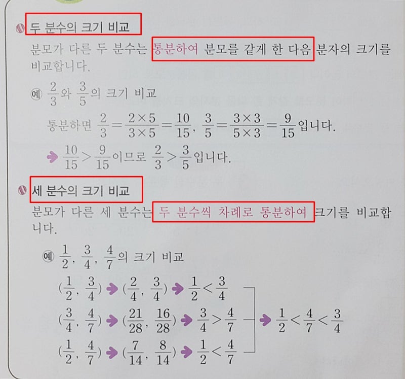 약분과 통분 쉽게 이해해봐요 : 네이버 블로그