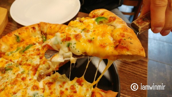 [노량진 피자 맛집] 치즈 크러스트가 무료 : 피자보이시나